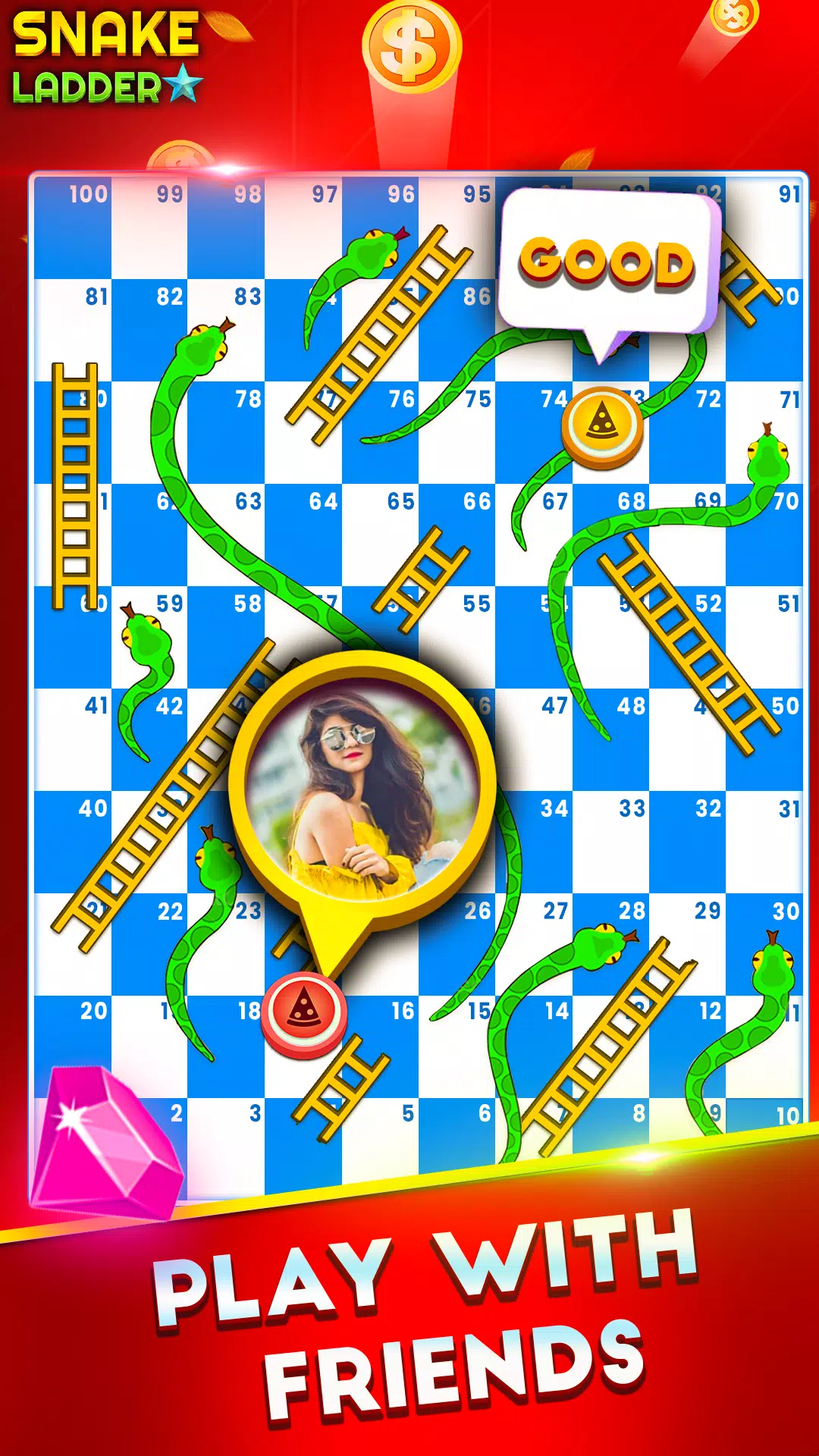 Snakes and Ladders Star экрана 4