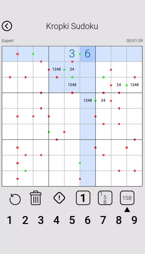 Dot Sudoku screenshot 2