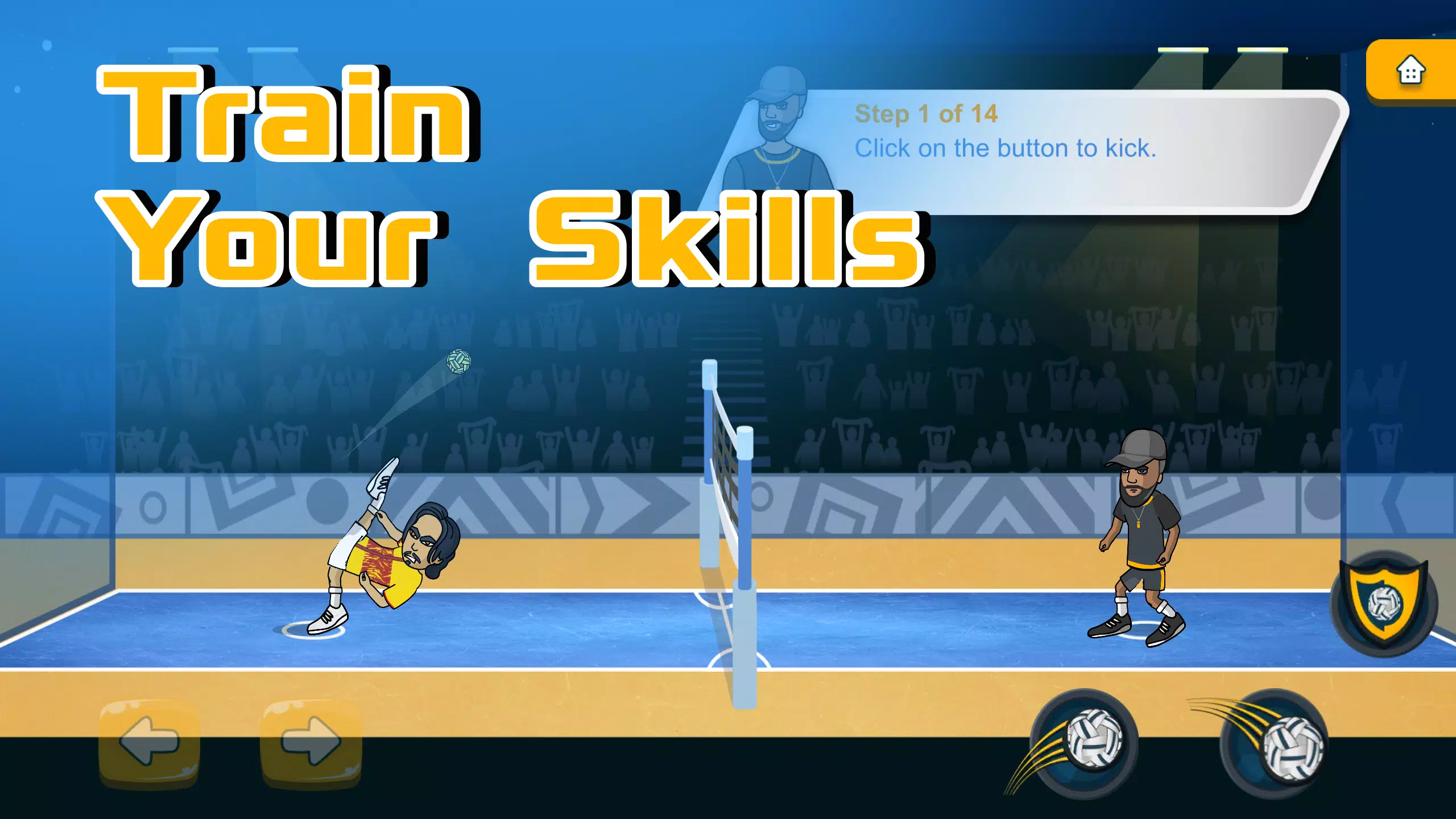 Screenshot Soccer Spike - Kick Volleyball 3