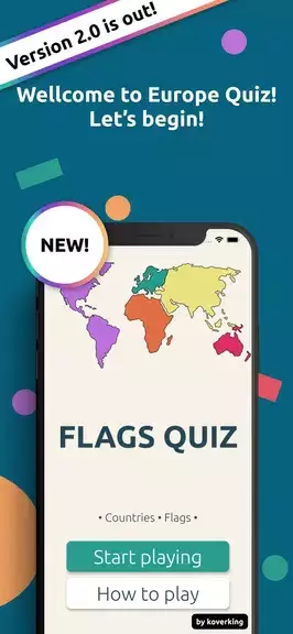 Flags Quiz:  World Geo Trivia ảnh chụp màn hình 1