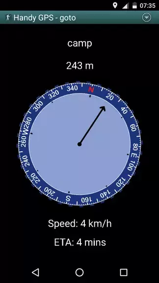 Handy GPS lite Screenshot 2