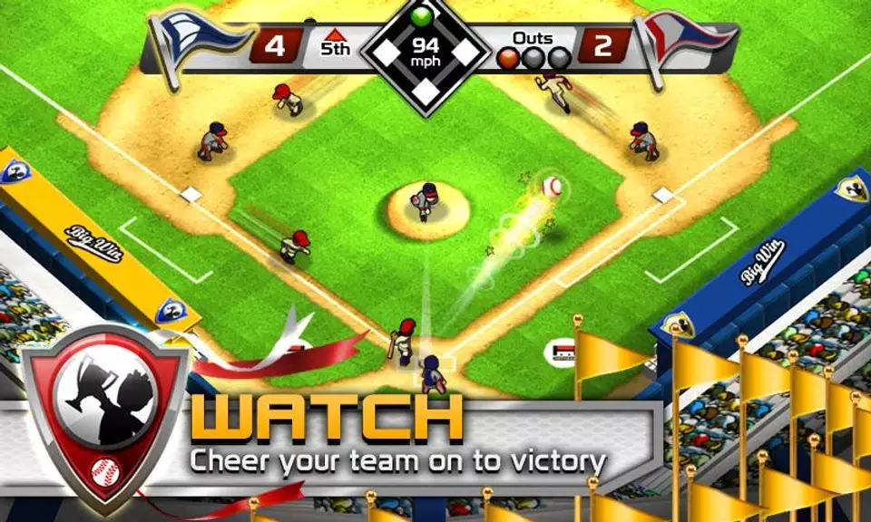 BIG WIN Baseball экрана 2