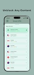 Green VPN - Fast VPN - Proxy屏幕截圖3