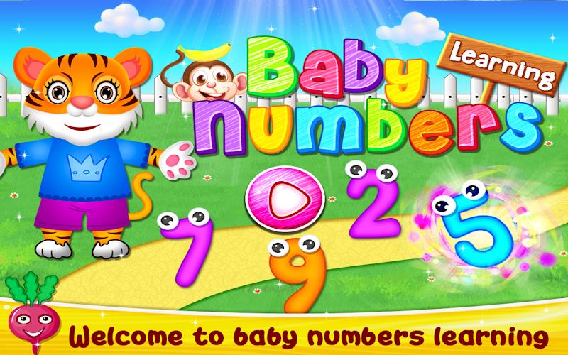 Baby Numbers Learning Game Capture d’écran1