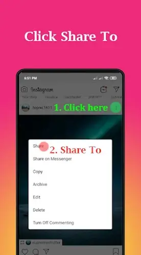 Repost - Video Downloader Screenshot 1