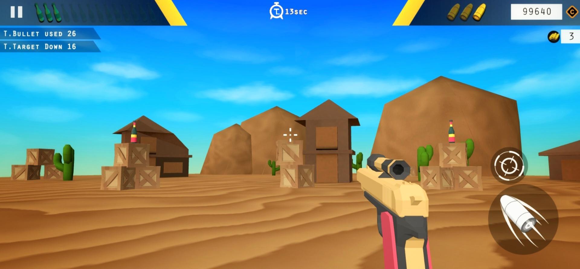 Bottle Shooting Game屏幕截圖3