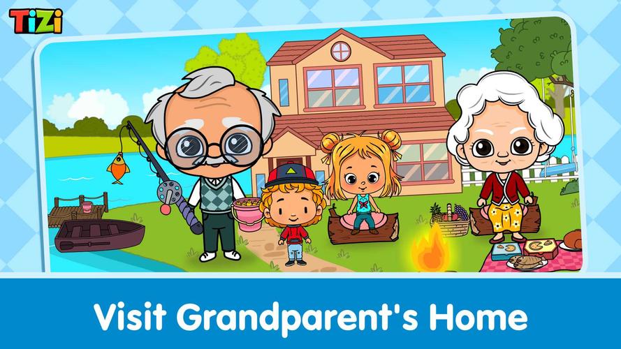 My Tizi Town Grandparents Home Screenshot 1