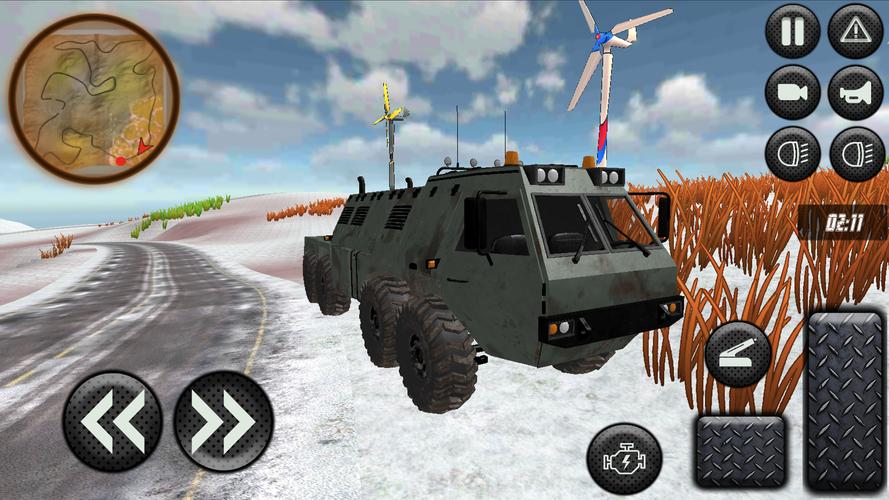 Offroad Simulator 8x8 ကိုဖန်သားပြင်4