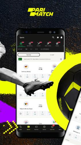 Parimatch: Live Sports Betting Capture d’écran2