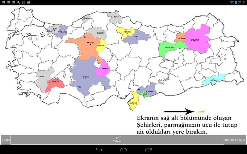 Şehir Bulma Oyunu Capture d’écran4