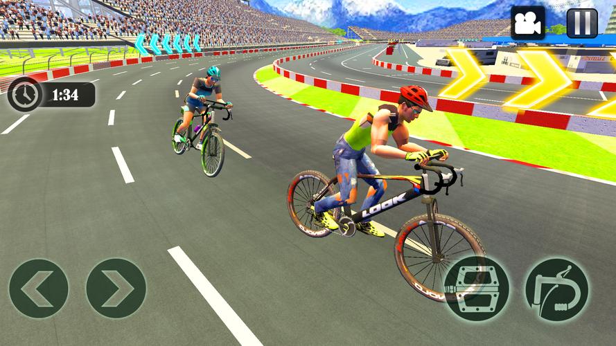 Cycle Race Game Cycle Stunt captura de pantalla 1