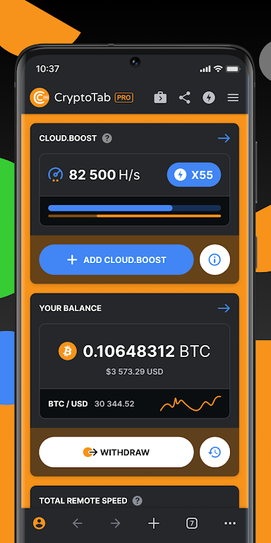 CryptoTab Browser Pro Mod screenshot 2
