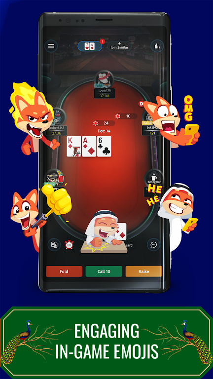 PokerBaazi: Practice Poker屏幕截圖1