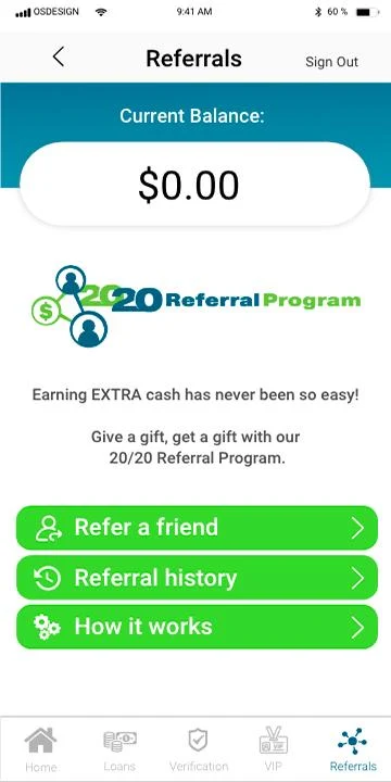 ภาพหน้าจอ Net Pay Advance 4