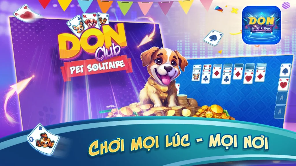 DonClub No Hu Pet Solitaire屏幕截圖1