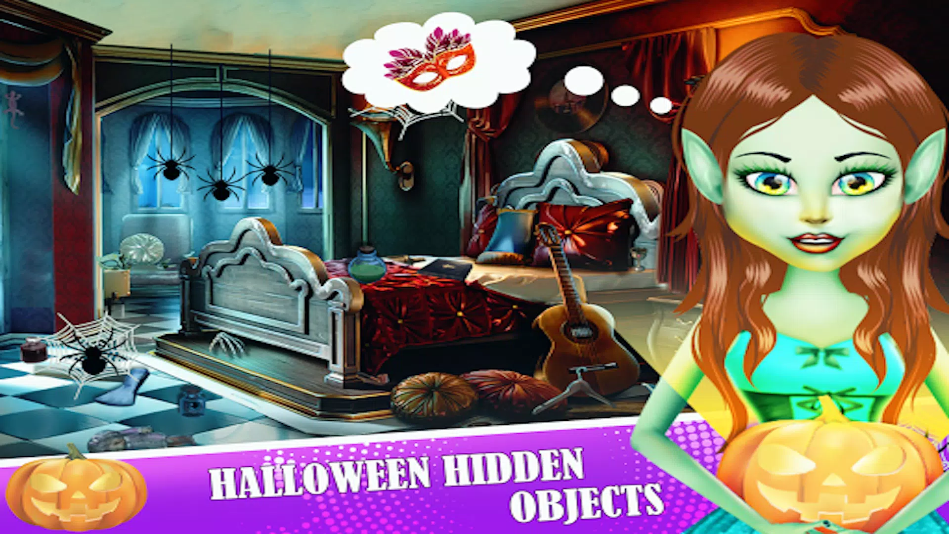 Halloween Hidden Objects 2024 zrzut ekranu 2