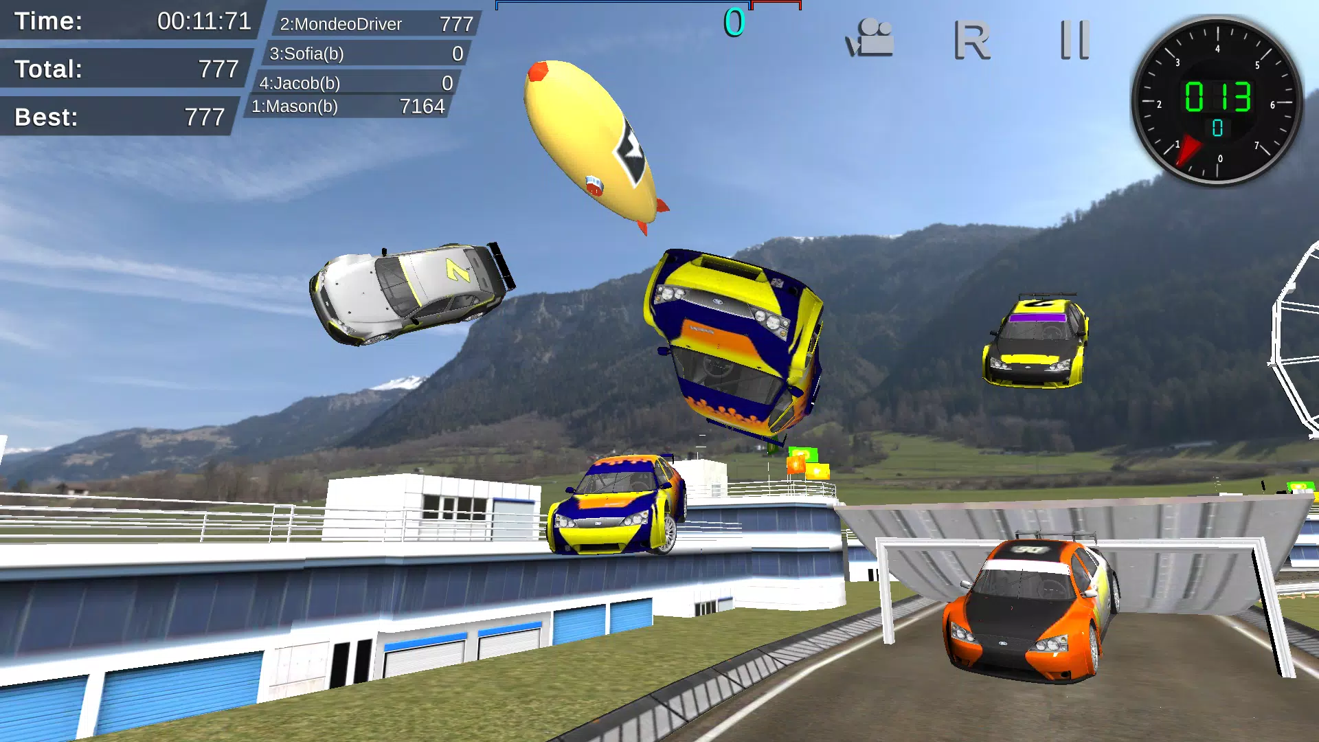 DriftZone: Mondeo Race Madness屏幕截圖2