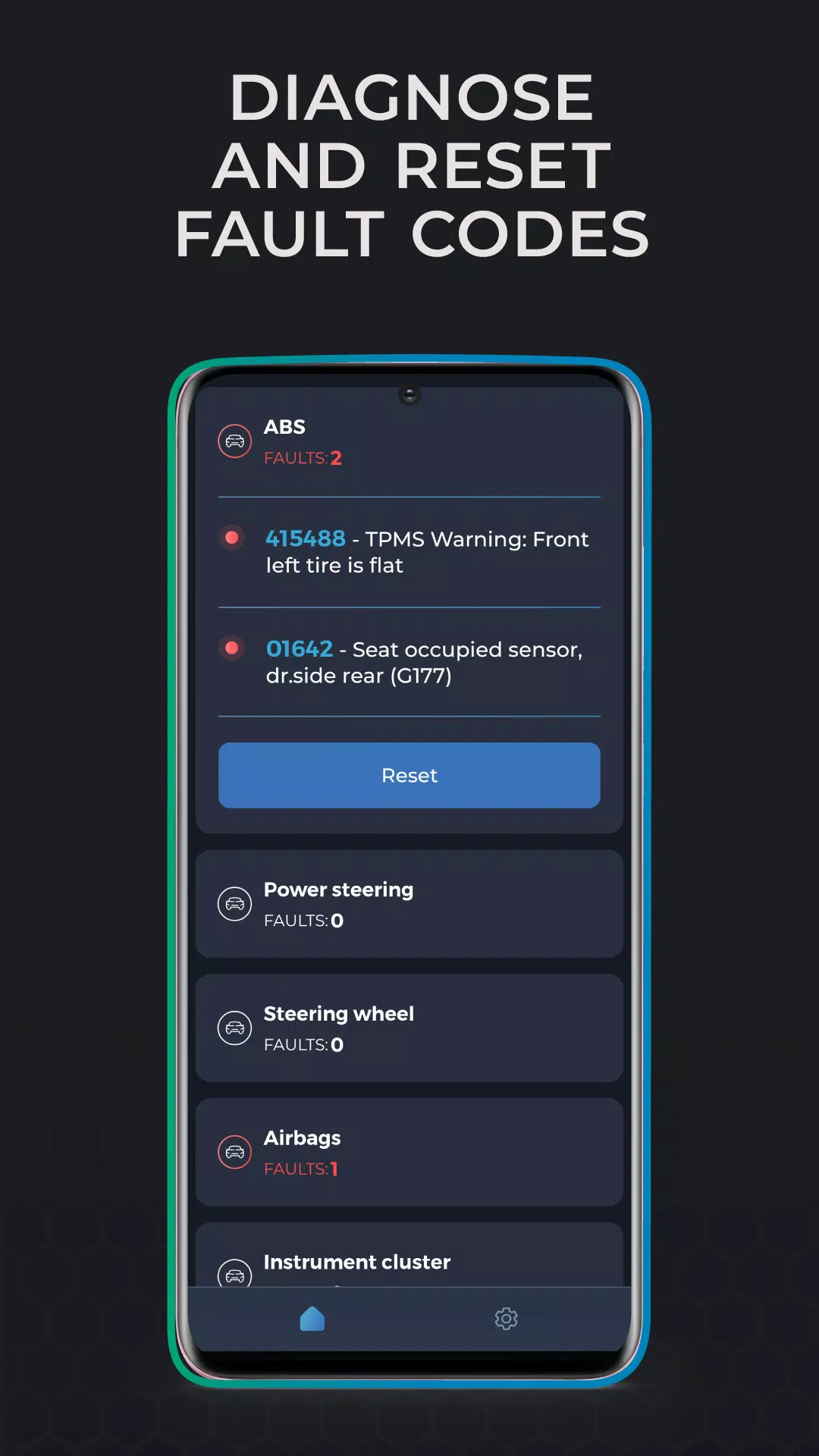 Carista OBD2 screenshot 4
