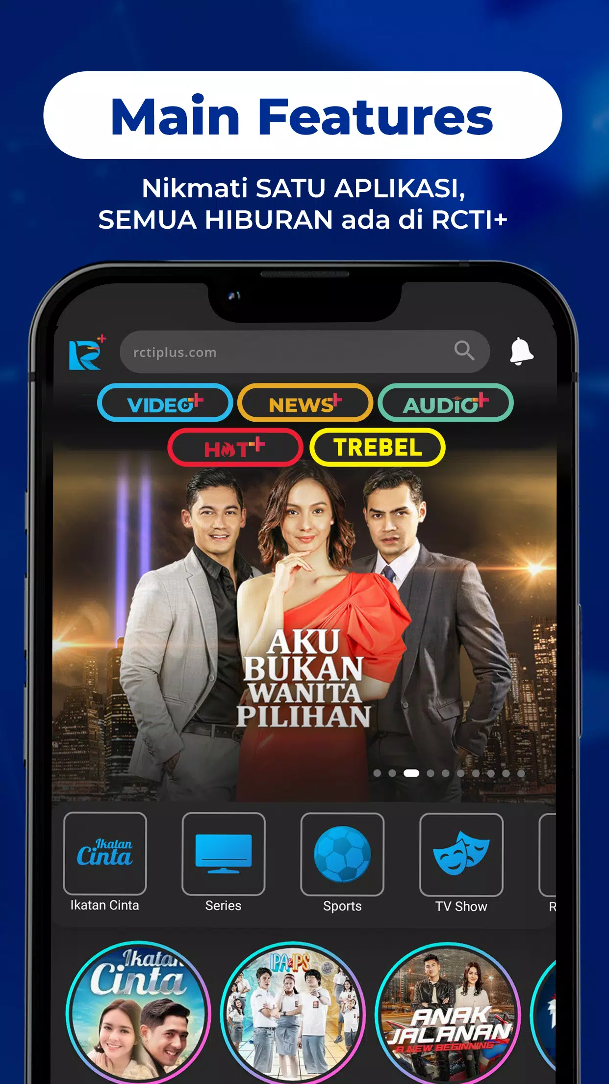 RCTI+ Superapp屏幕截圖1