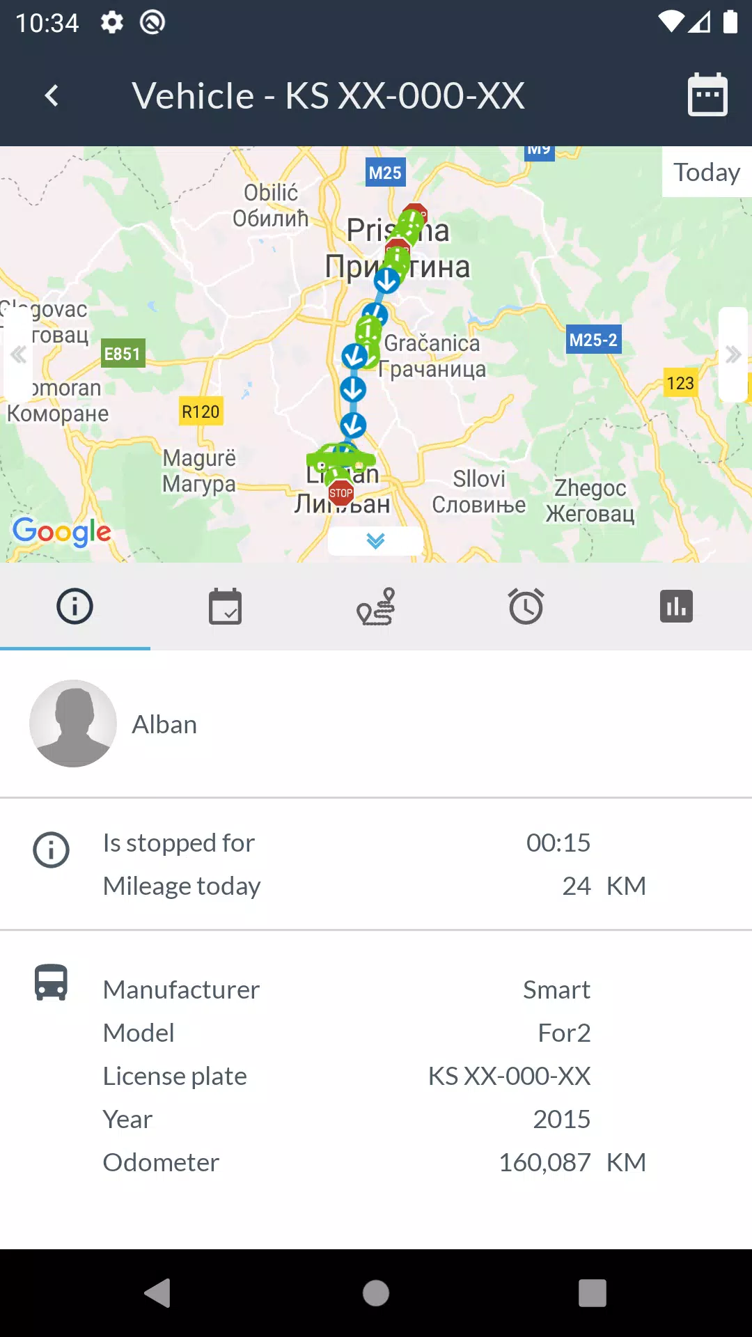 Frotcom Fleet Manager Capture d'écran 4