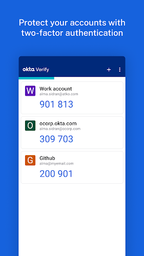 Okta Verify screenshot 2