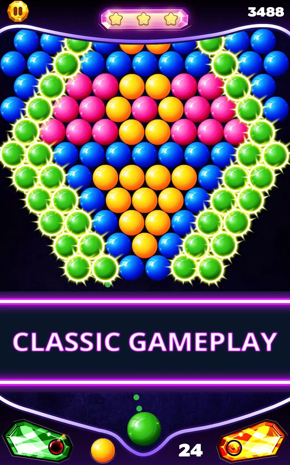 ภาพหน้าจอ Bubble Shooter Classic 2