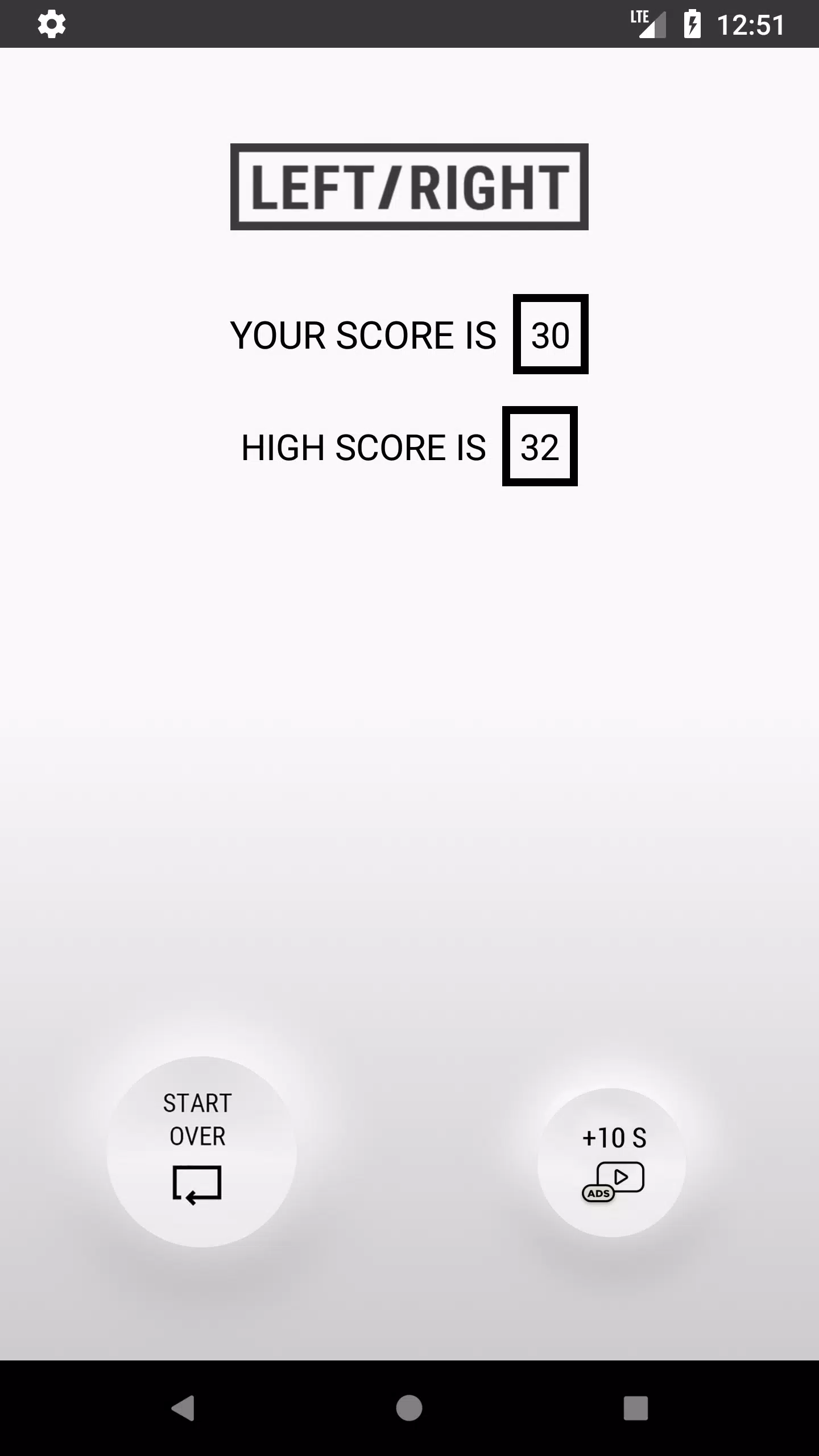 Left/Right - Brain Challenge Screenshot 4