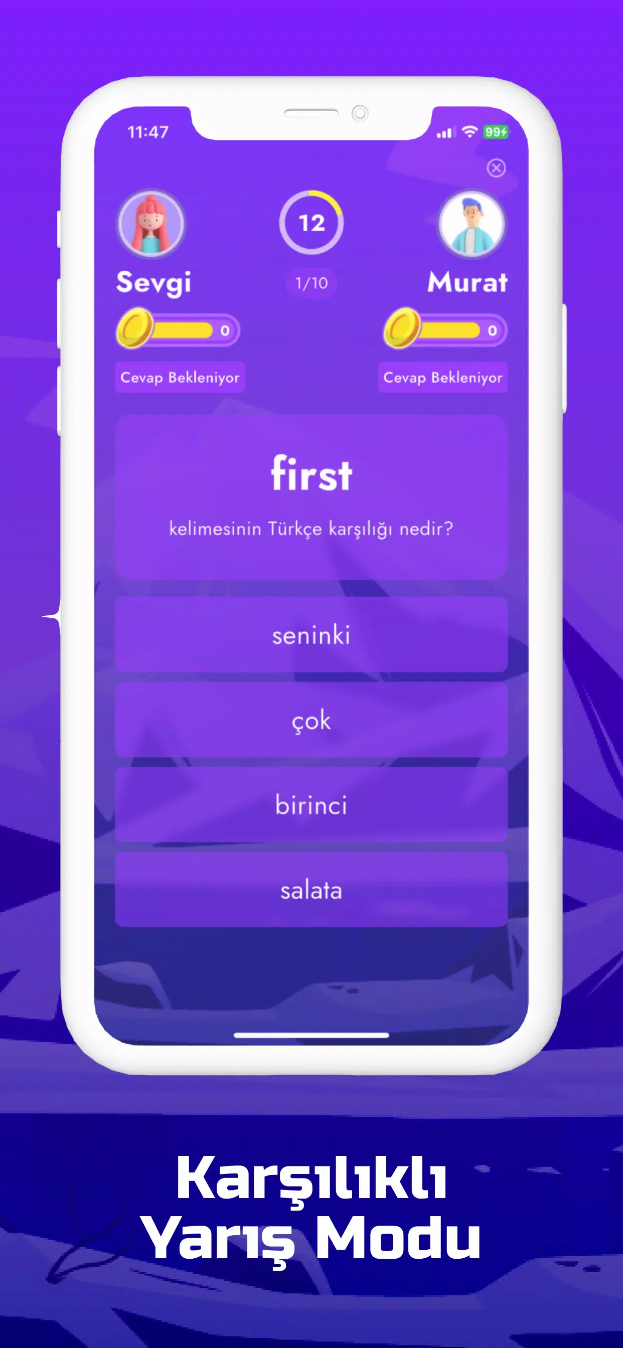 Quizlingo - İngilizce Öğren screenshot 4