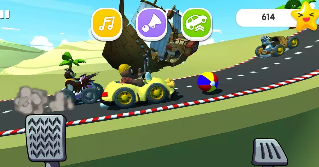 Fun Kids Cars Racing Game 2 スクリーンショット 2