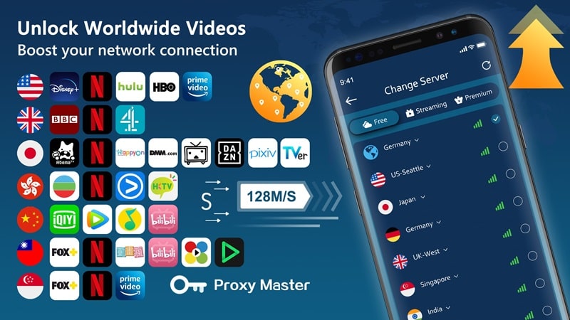 Super VPN Proxy - Proxy Master屏幕截圖4