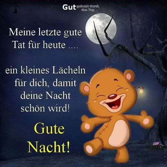 guten morgen und gute nacht屏幕截圖2