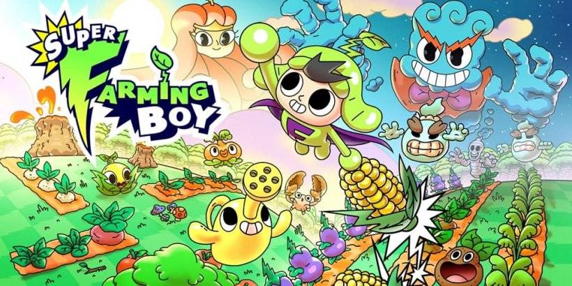 New mobile game Super Farming Boy blends puzzles, action and farming