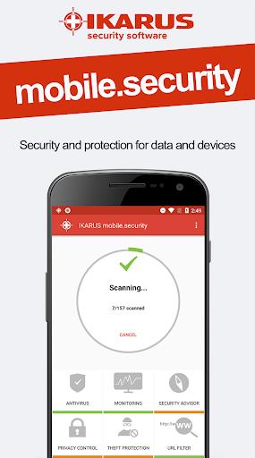 Screenshot IKARUS mobile.security 2