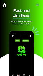 Plato VPN Super Fast Secure ကိုဖန်သားပြင်4