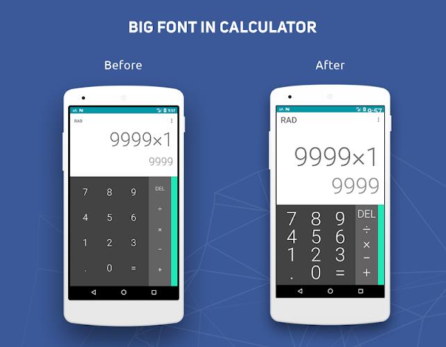 Big Font - Change Font Size & Text Size zrzut ekranu 4