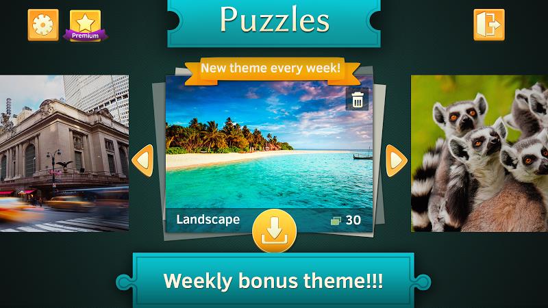 Landscape Jigsaw Puzzles Screenshot 1