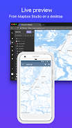 ภาพหน้าจอ Mapbox Studio Preview 2