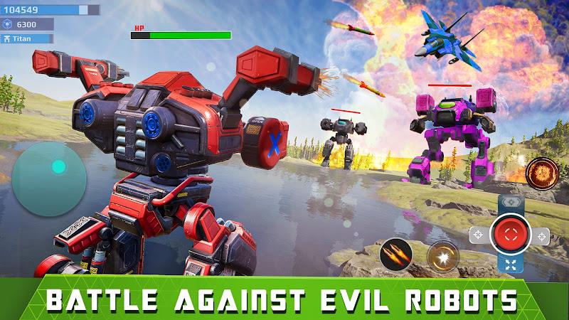 Mech Robot Games - Multi Robot ảnh chụp màn hình 1