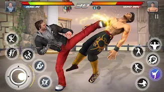 Karate Fighting Boxing Game 3D ảnh chụp màn hình 1