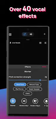 Voloco: Auto Vocal Tune Studio captura de pantalla 4