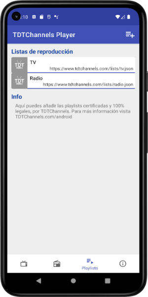 Screenshot TDTChannels 3