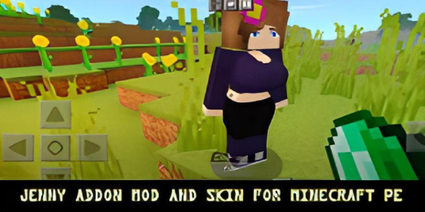 Jenny mod for Minecraft PE MOD Screenshot 2