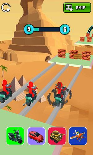 Epic Car Transform Raceスクリーンショット4