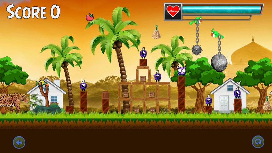 ภาพหน้าจอ Hungry Birds 2