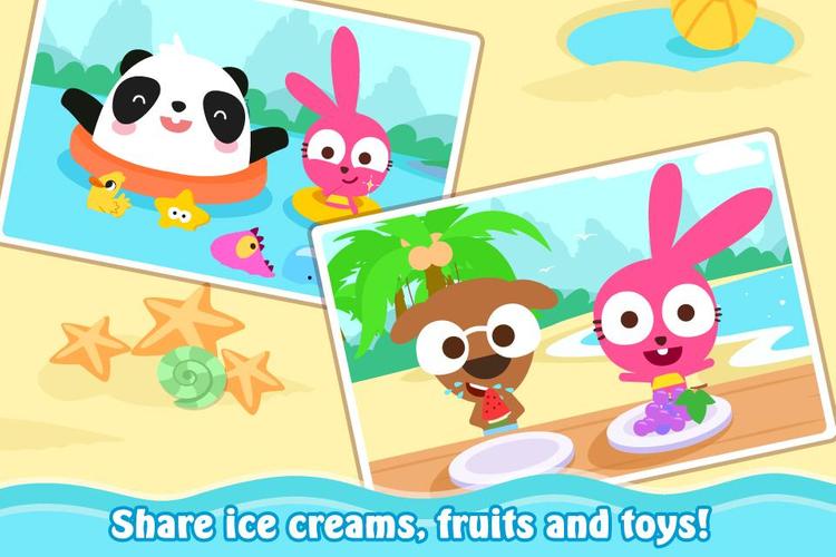 Purple Pink Summer Beach Capture d’écran3