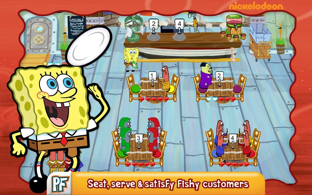 SpongeBob Diner Dash ảnh chụp màn hình 3