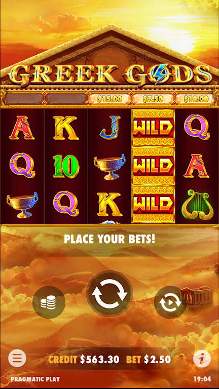 Greek Gods - Slot Casino Game 스크린 샷 4
