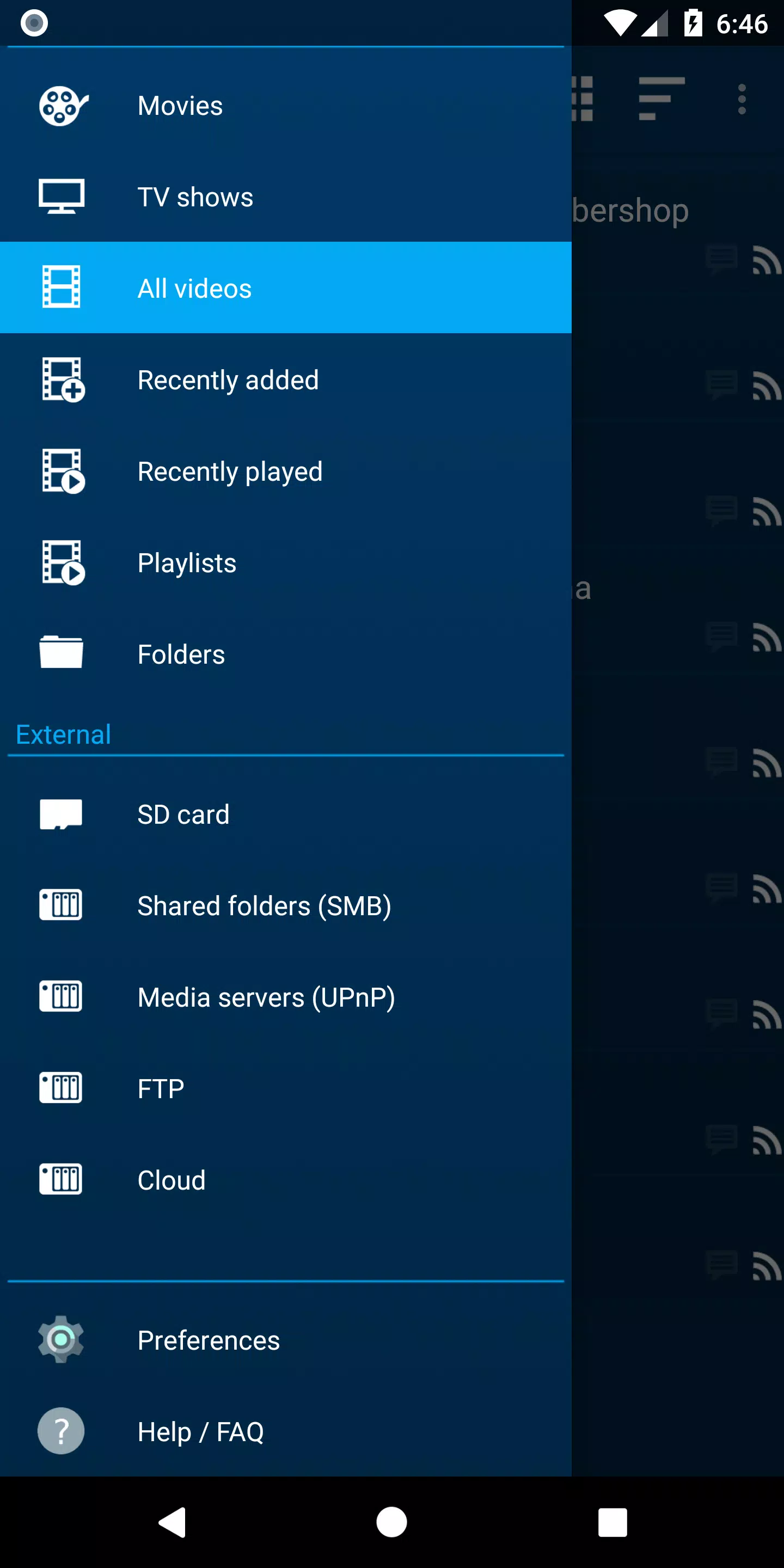 NOVA Video Player Capture d’écran1