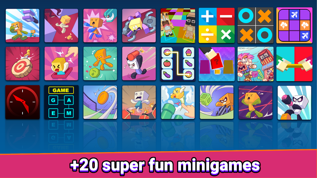2 Player Games: Block Party Screenshot 2