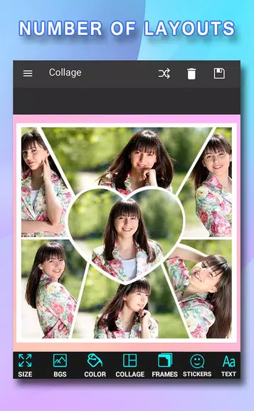 Pic Frames Collage ekran görüntüsü 1